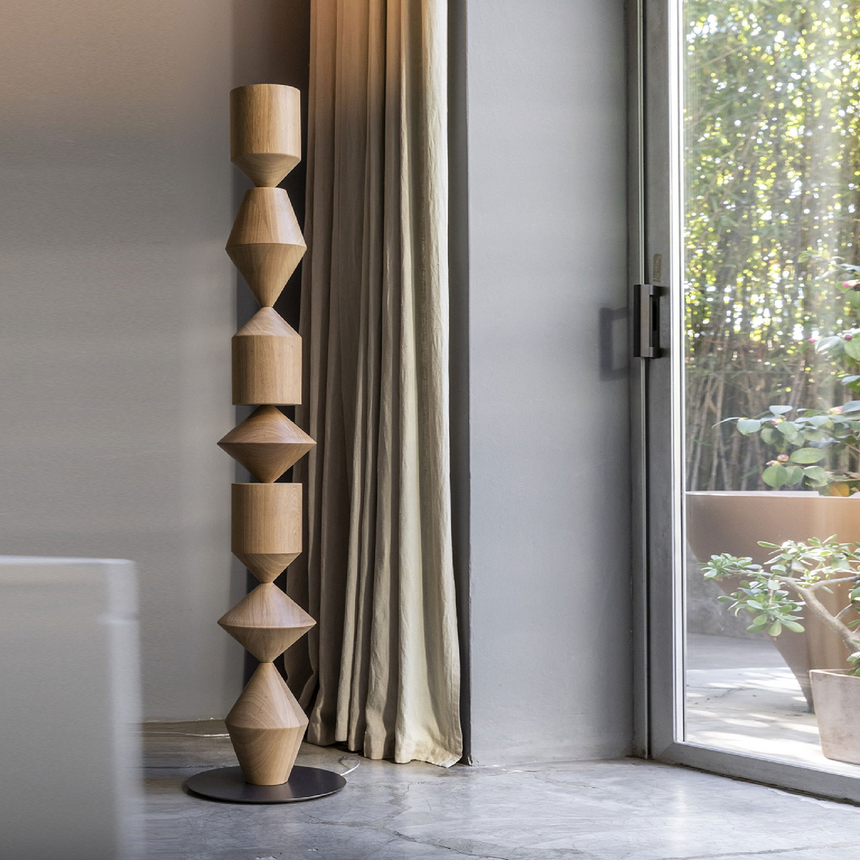 Geometrical Floor Lamp | Mogg Costantina | Italianfurniture.com