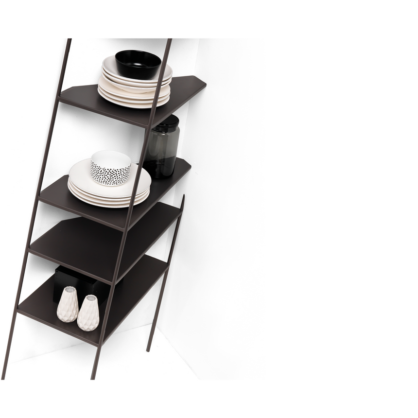 Black Ladder Book Shelf | Mogg Mama | Italianfurniture.com