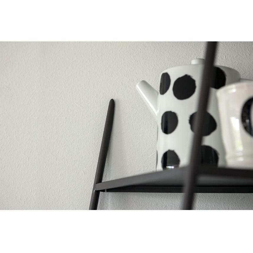 Black Ladder Book Shelf | Mogg Mama | Italianfurniture.com