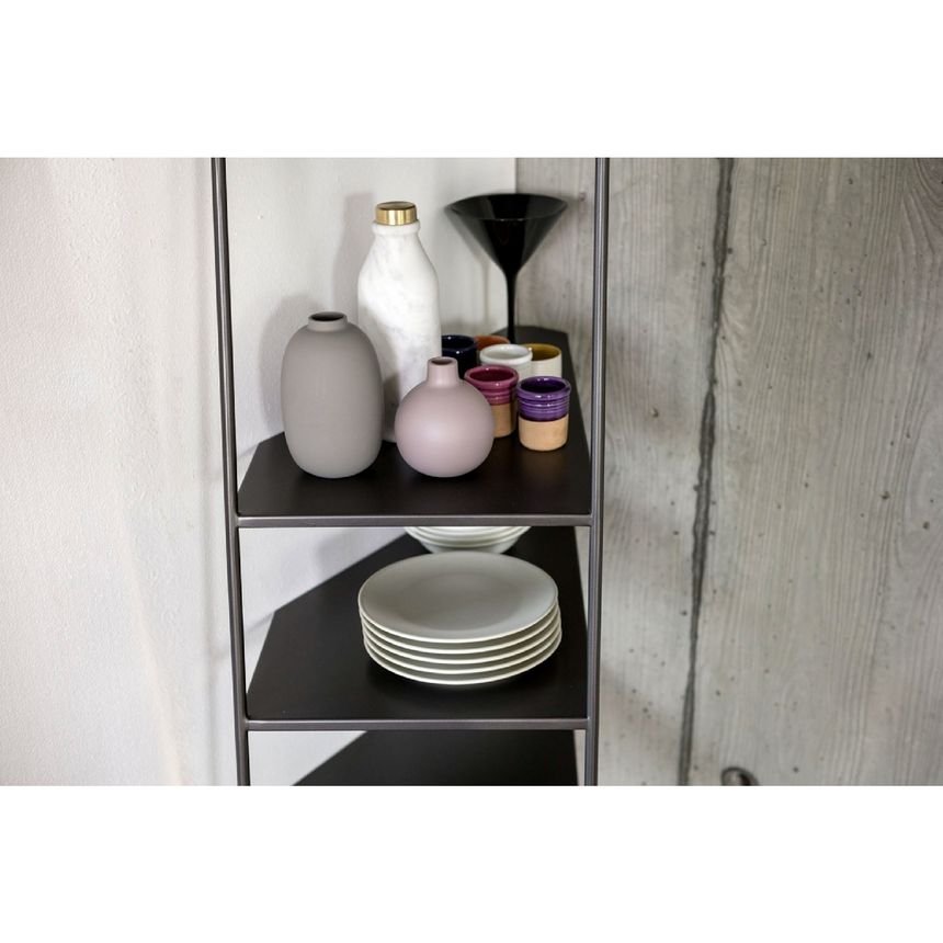 Black Ladder Book Shelf | Mogg Mama | Italianfurniture.com