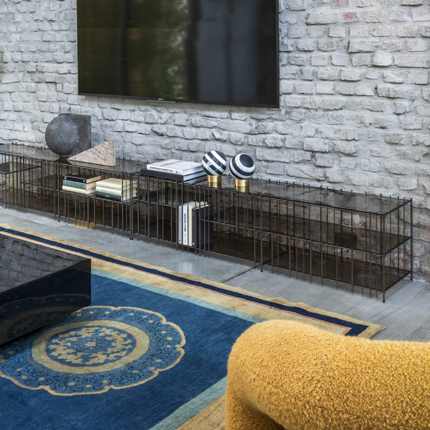 Metal Rods TV Unit | Mogg Metrica | Italianfurniture.com