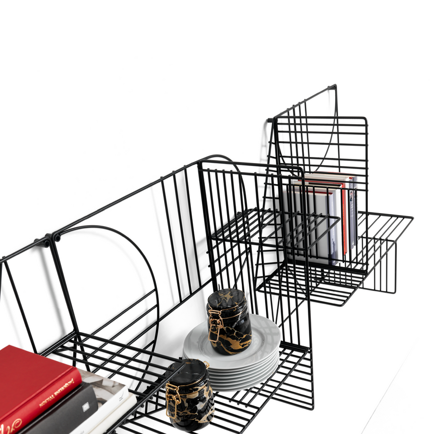Metal Lines Wall Shelf | Mogg Musa | Italianfurniture.com