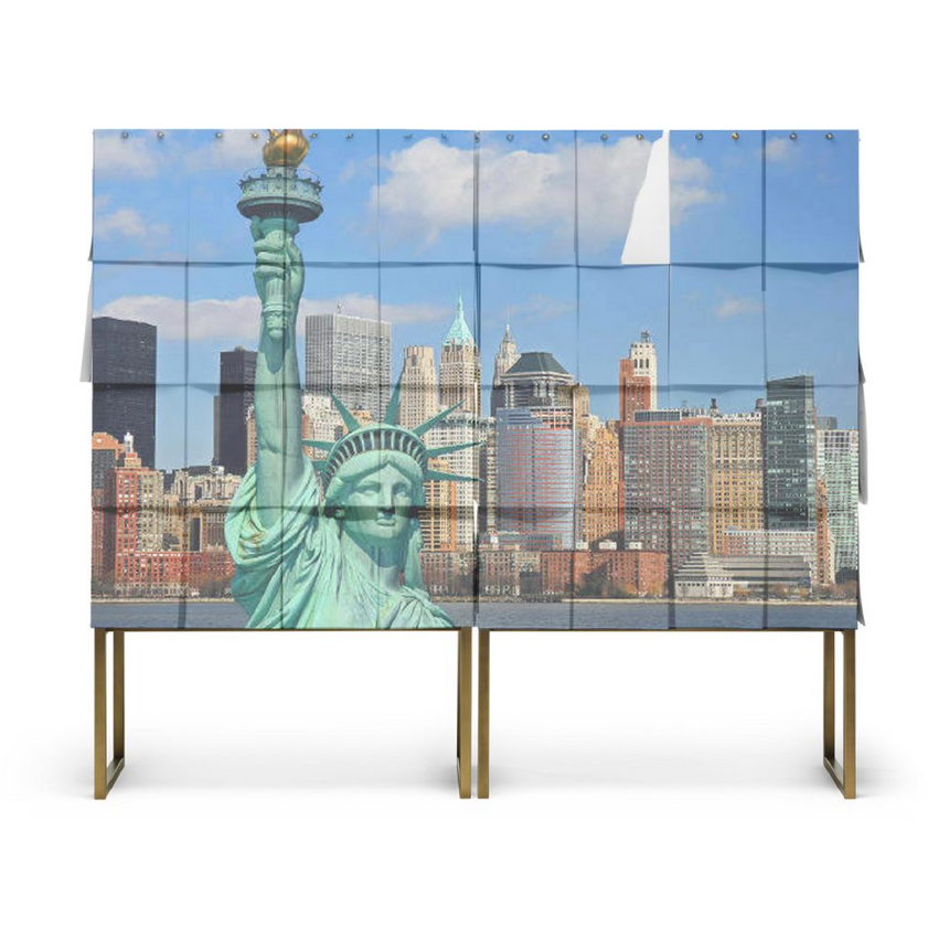 Paper-Covered Storage Unit | Mogg Notes | Italianfurniture.com