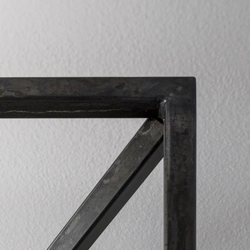 Iron-Framed Wall Mirror Mogg Timeless | Italianfurniture.com