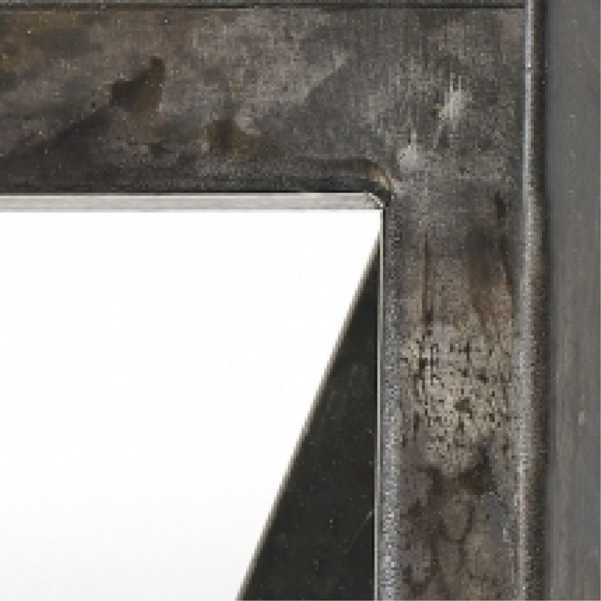 Iron-Framed Wall Mirror Mogg Timeless | Italianfurniture.com