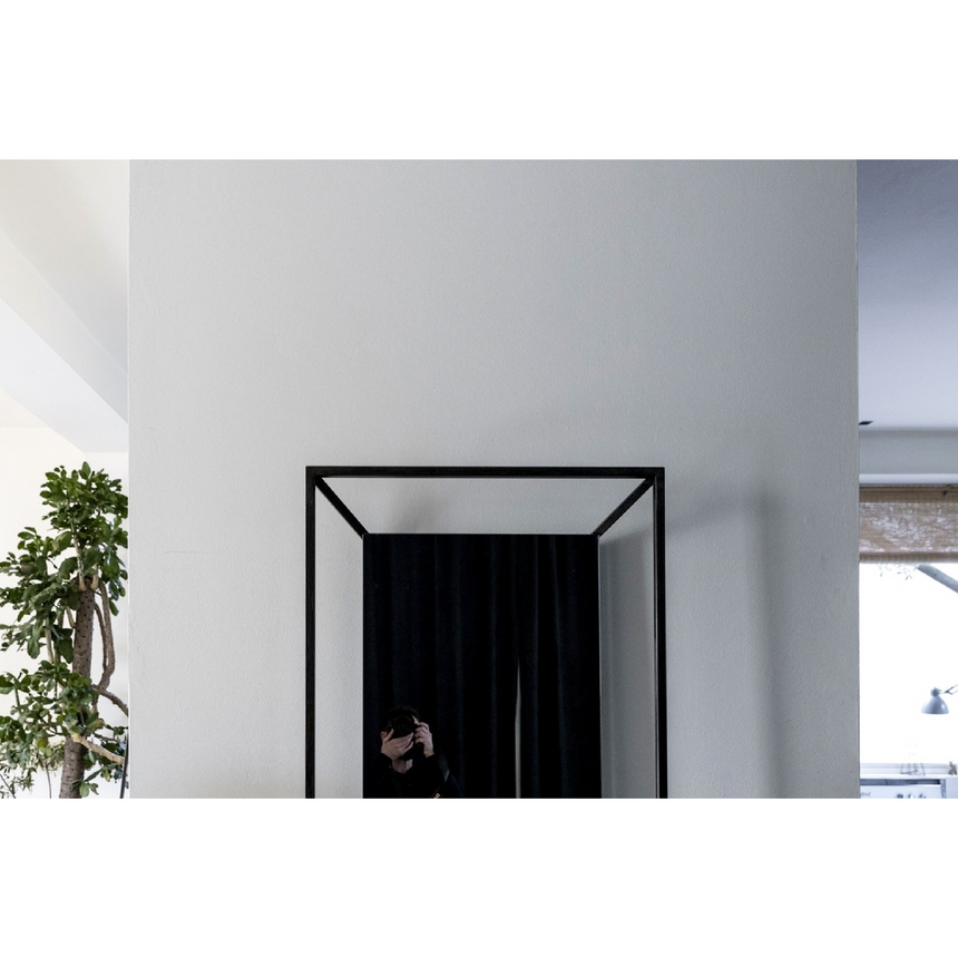 Iron-Framed Wall Mirror Mogg Timeless | Italianfurniture.com