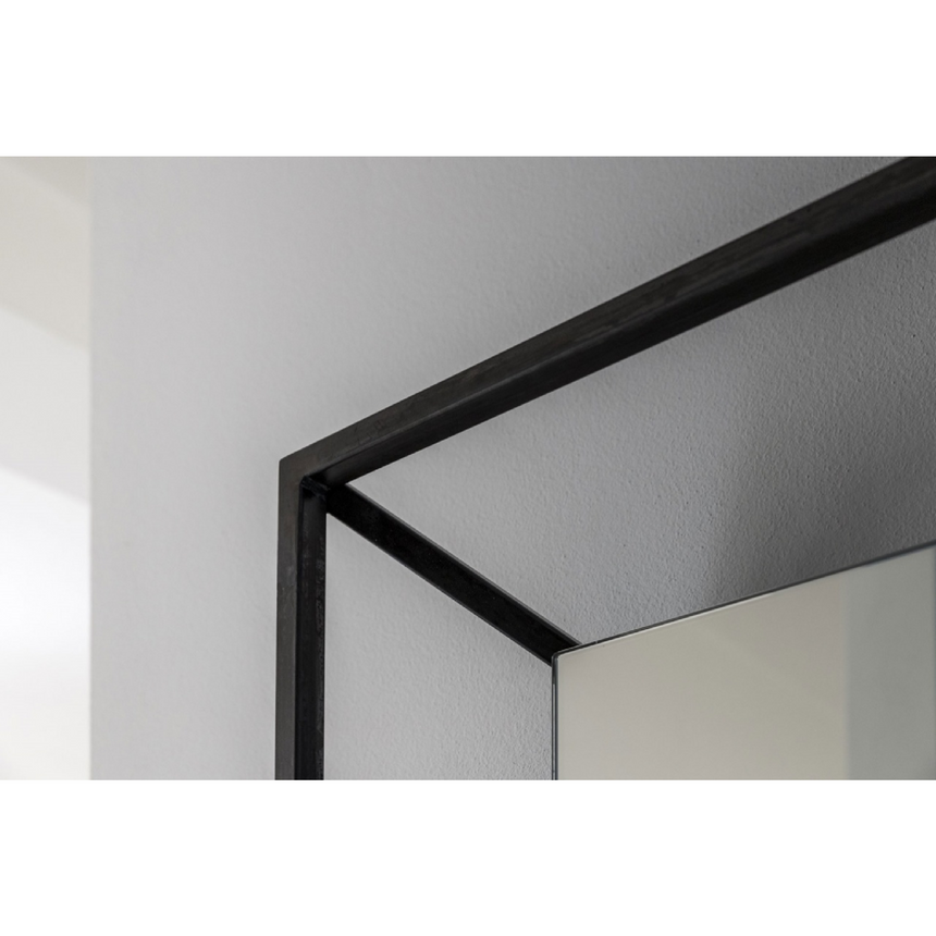 Iron-Framed Wall Mirror Mogg Timeless | Italianfurniture.com