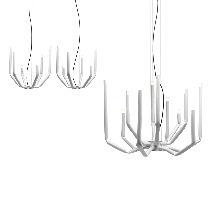 Tubular Iron Hanging Lamp | Mogg To_Be | Italianfurniture.com