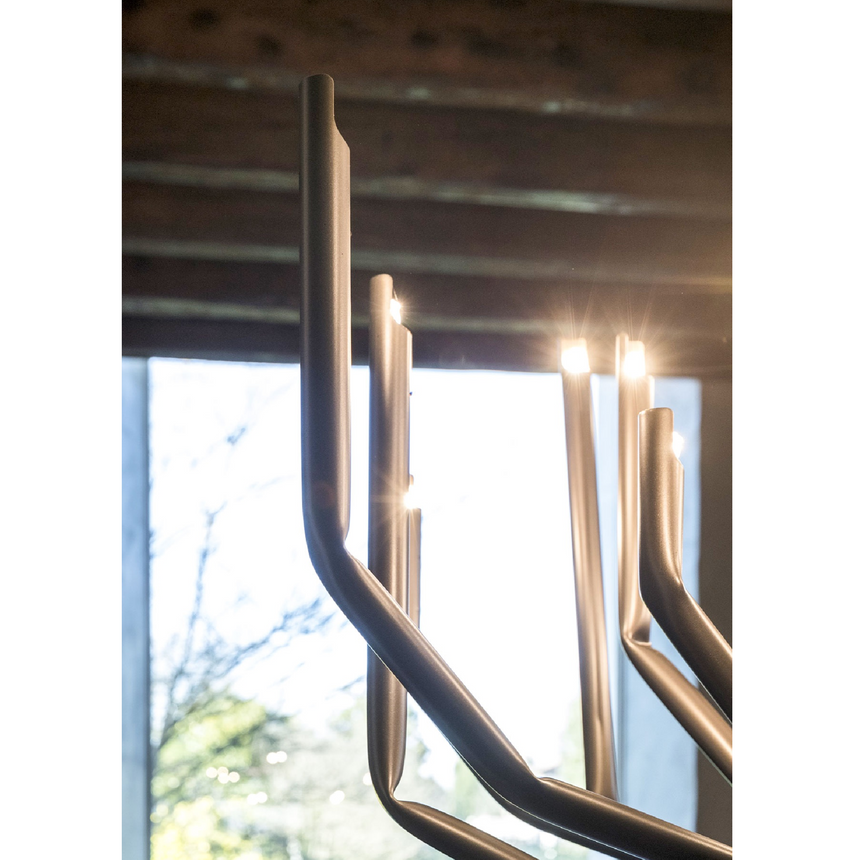 Tubular Iron Hanging Lamp | Mogg To_Be | Italianfurniture.com