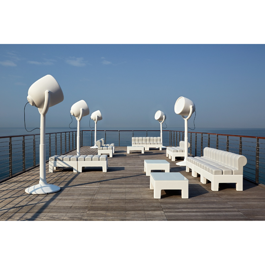 Cushioned Outdoor Pouf | Myyour Modi | Italianfurniture.com