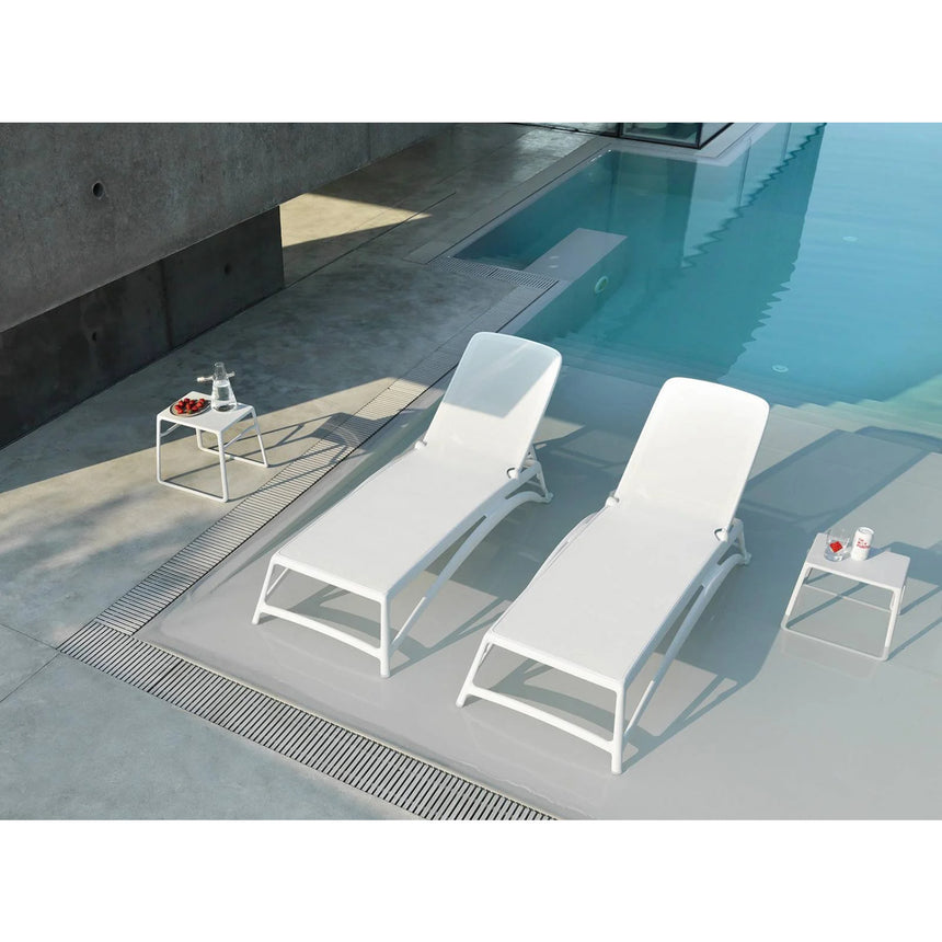 Outdoor Side Table with Tray | Nardi Pop | Italianfurmiture.com