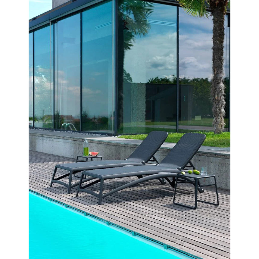 Outdoor Side Table with Tray | Nardi Pop | Italianfurmiture.com