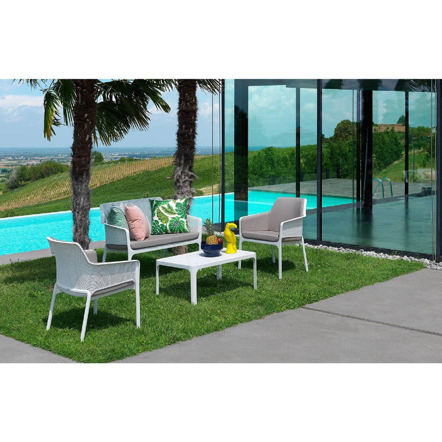 Outdoor Perforated Rectangular Coffee Table | Nardi Net