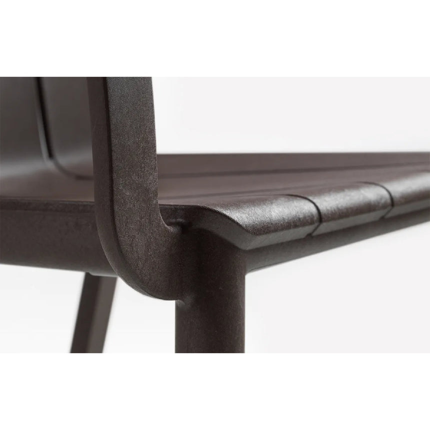 Regenerated Terra-Colored Outdoor Armchair | Nardi Tiberina | Italianfurniture.com