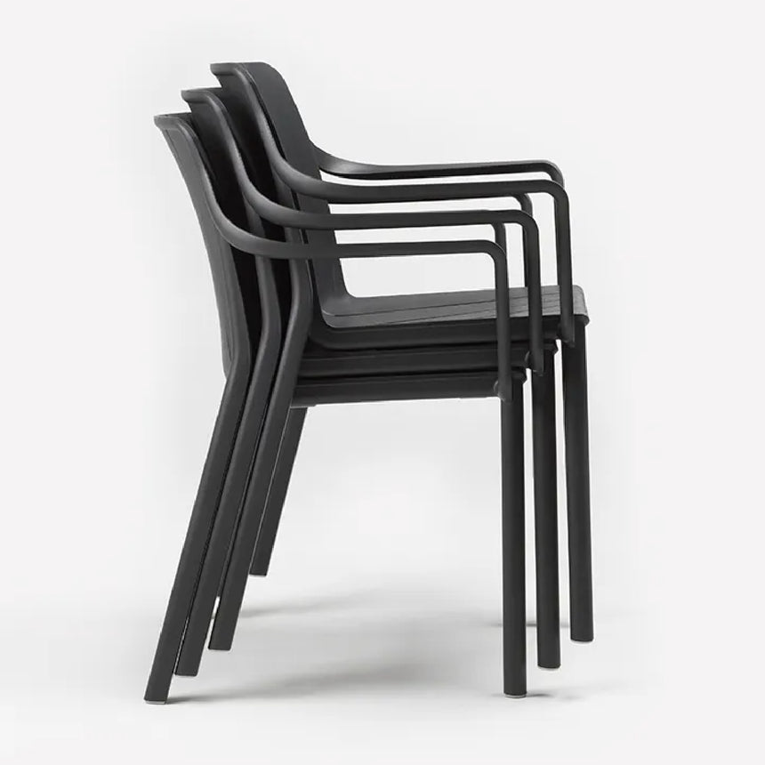 Regenerated Terra-Colored Outdoor Armchair | Nardi Tiberina | Italianfurniture.com