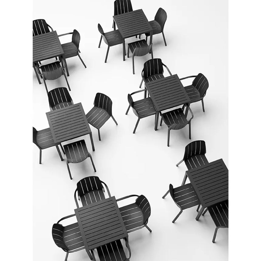 Regenerated Terra-Colored Outdoor Armchair | Nardi Tiberina | Italianfurniture.com