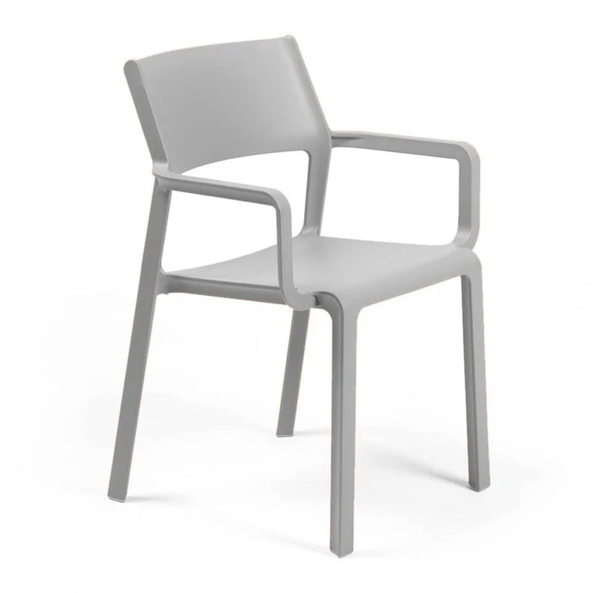 Open-back Outdoor Dining Armchair | Nardi Trill