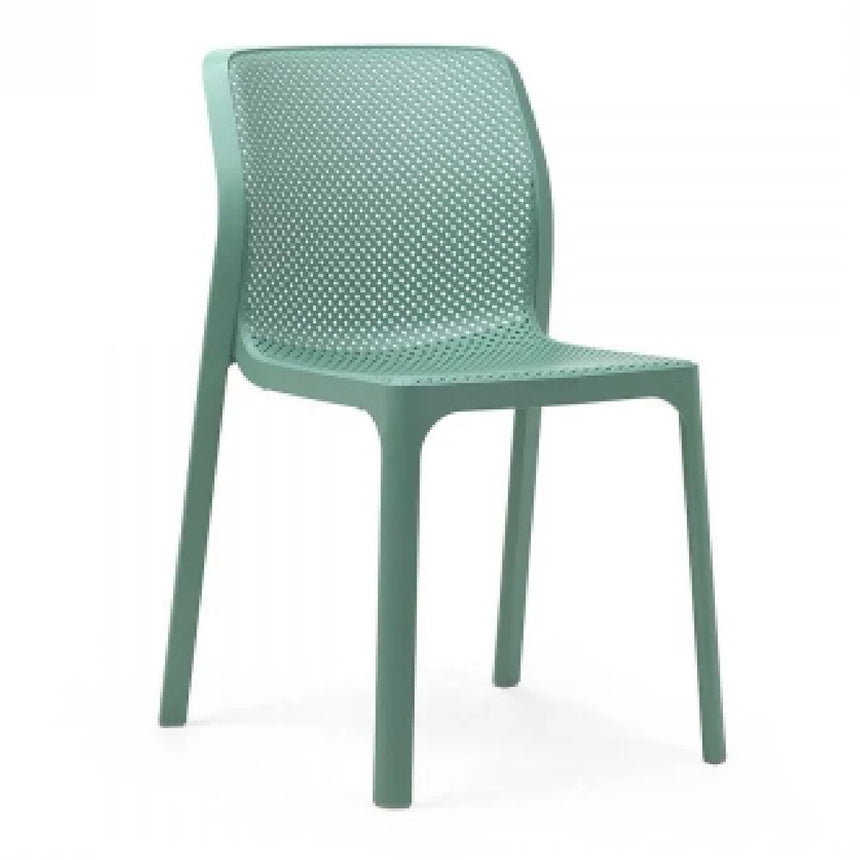 Perforated Monobloc Outdoor Dining Chair | Nardi Bit