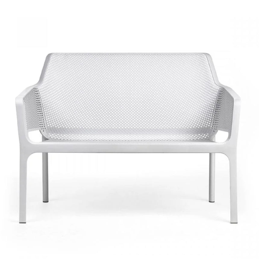Outdoor Perforated 2-Seater Bench | Nardi Net | Italianfurniture.com
