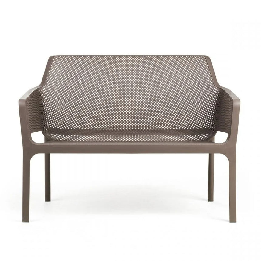 Outdoor Perforated 2-Seater Bench | Nardi Net | Italianfurniture.com