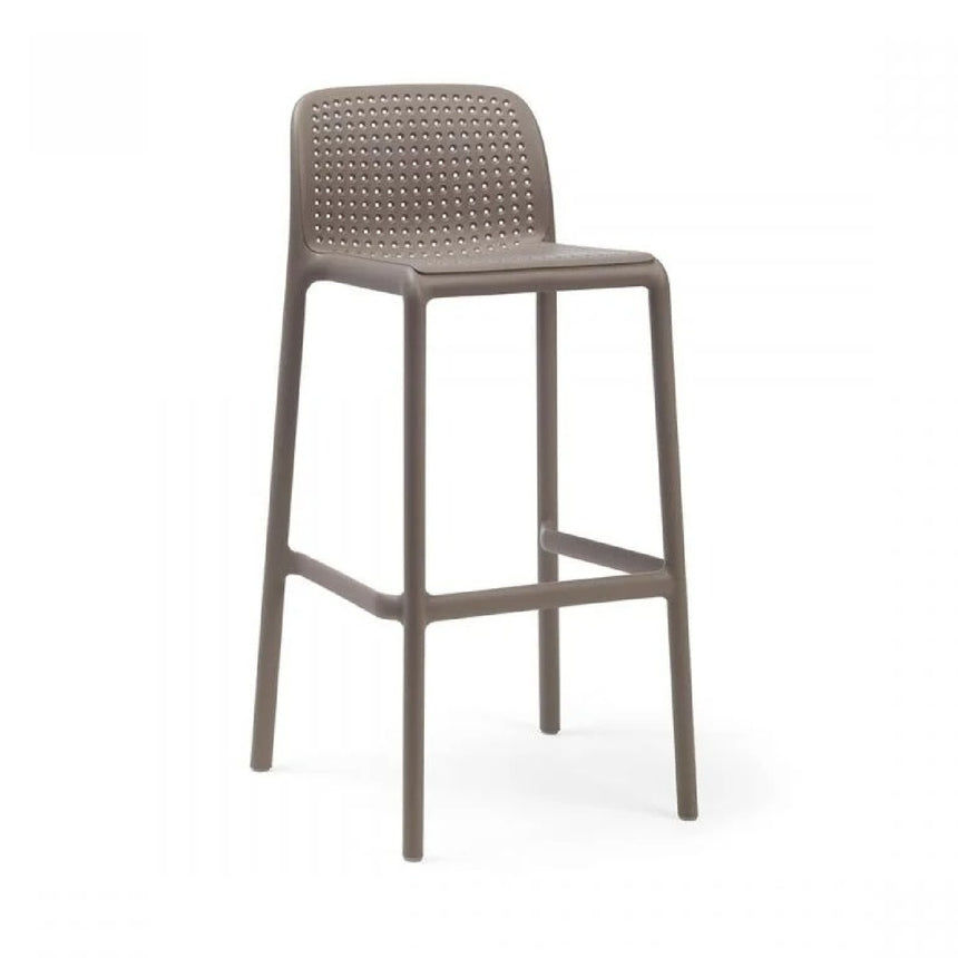 Outdoor Perforated Stackable Bar Stool | Nardi Lido