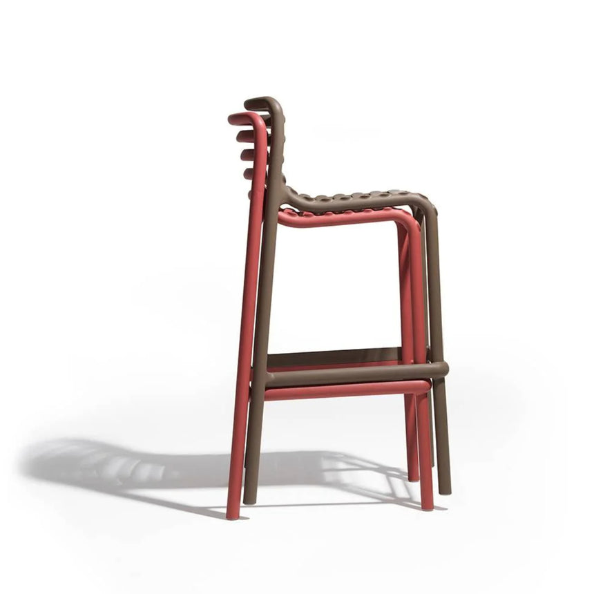 Slatted Outdoor Bar Stool | Nardi Doga
