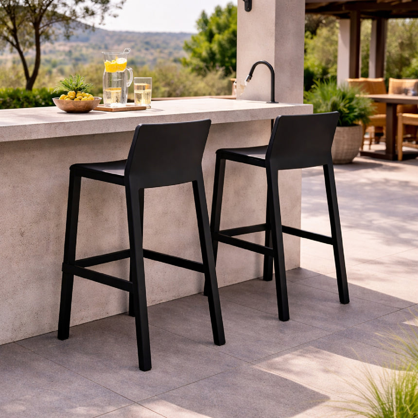 Minimalist Outdoor Bar Stool | Nardi Trill