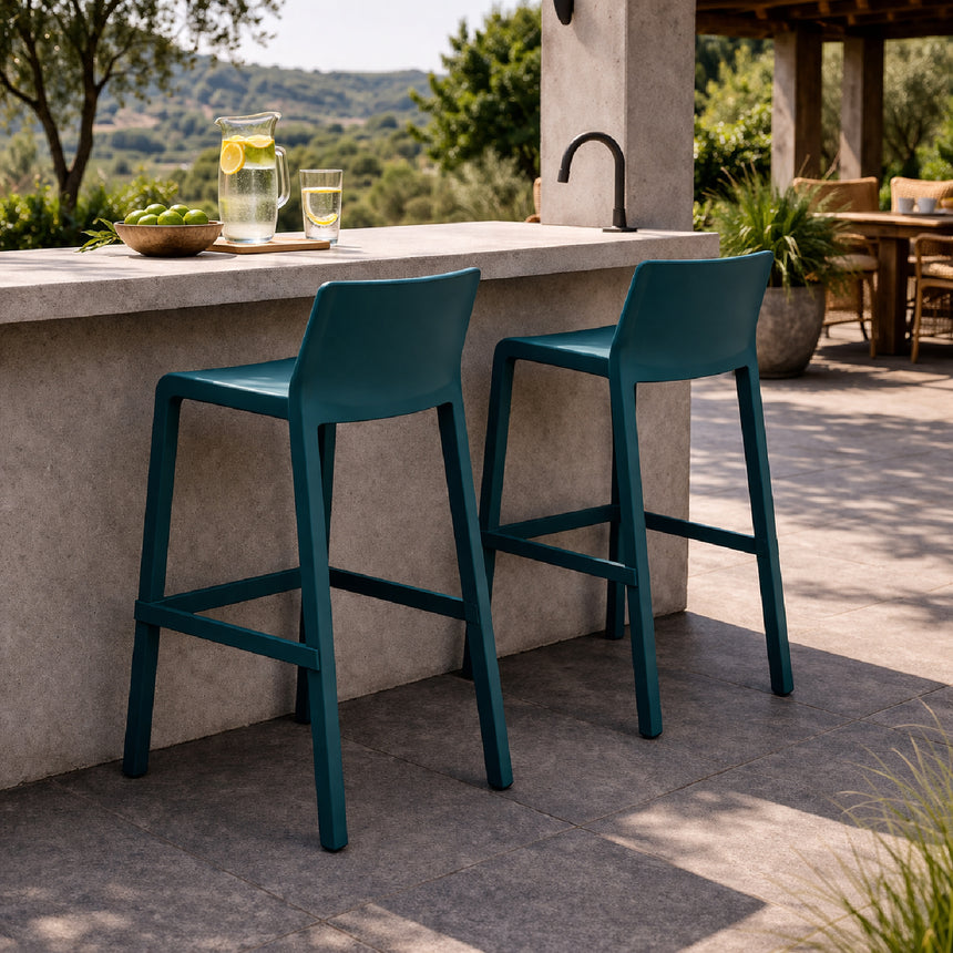 Minimalist Outdoor Bar Stool | Nardi Trill