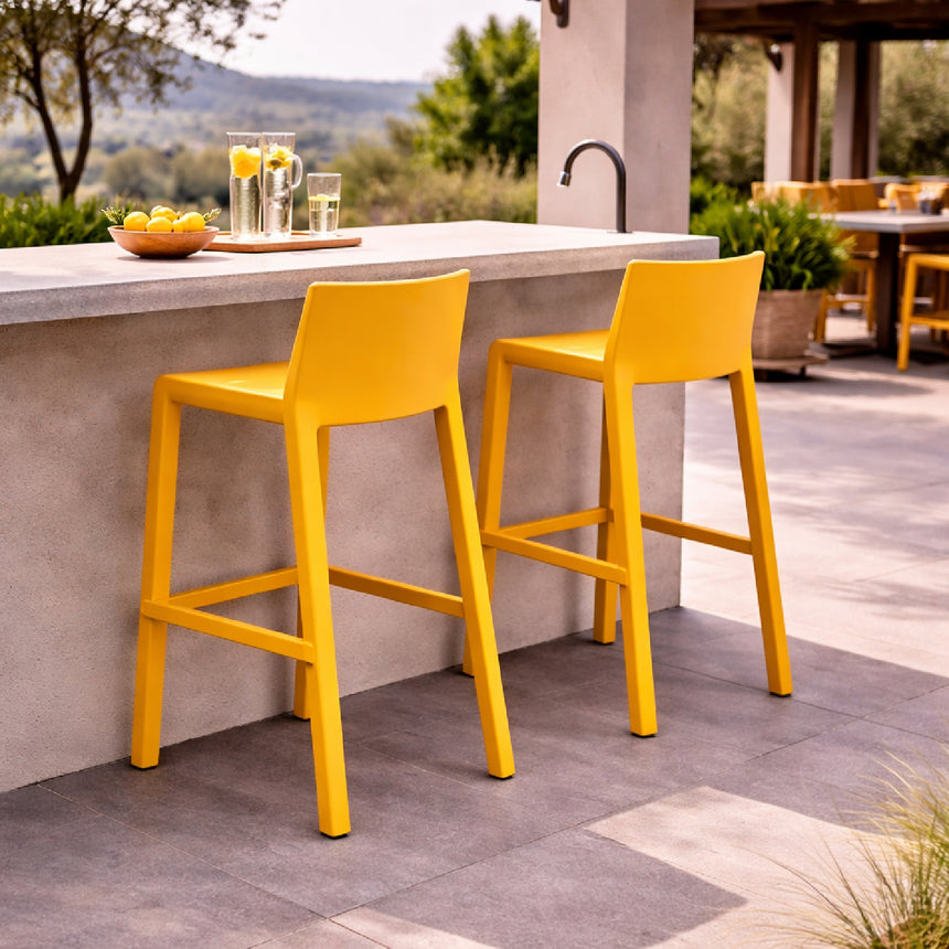 Minimalist Outdoor Bar Stool | Nardi Trill