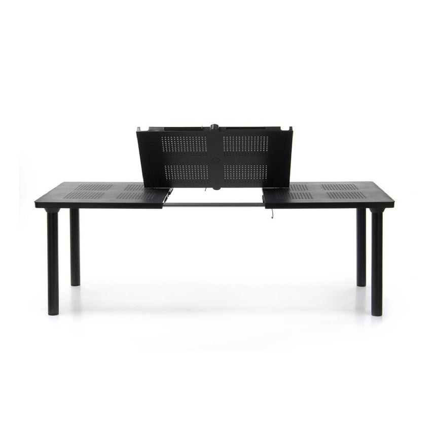 Extendable Outdoor Dining Table with Umbrella Hole | Nardi Libeccio