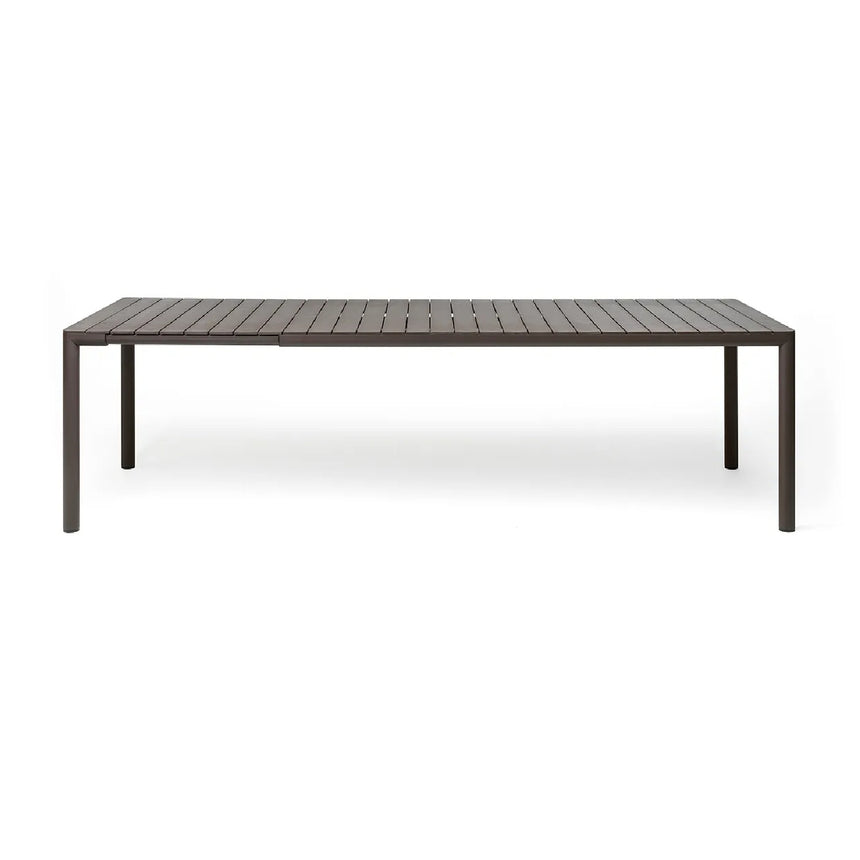 Slatted Extendable Outdoor Dining Table | Nardi Tevere | Italianfurniture.com
