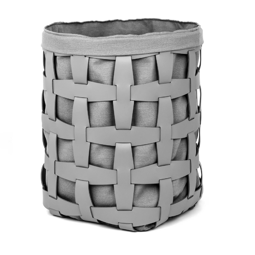 Woven Leather Outdoor Basket | Pinetti Hook | Italianfurniture.com