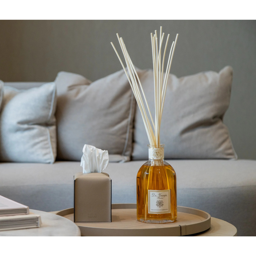 Soft Leather Square Tissue Box | Pinetti | Italianfurniture.com