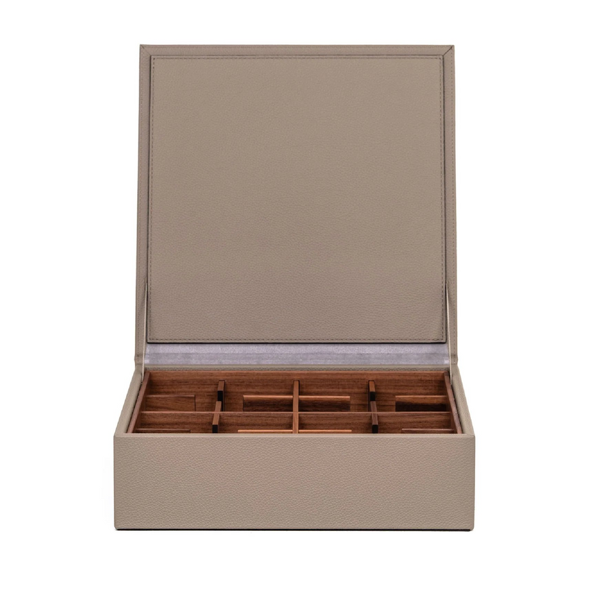 Calf Leather Coffee Pods Box | Pinetti Zenius | Italianfuniture.com
