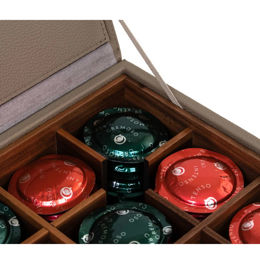 Leather Coffee Pods Box | Pinetti Zenius | Italianfurniture.com