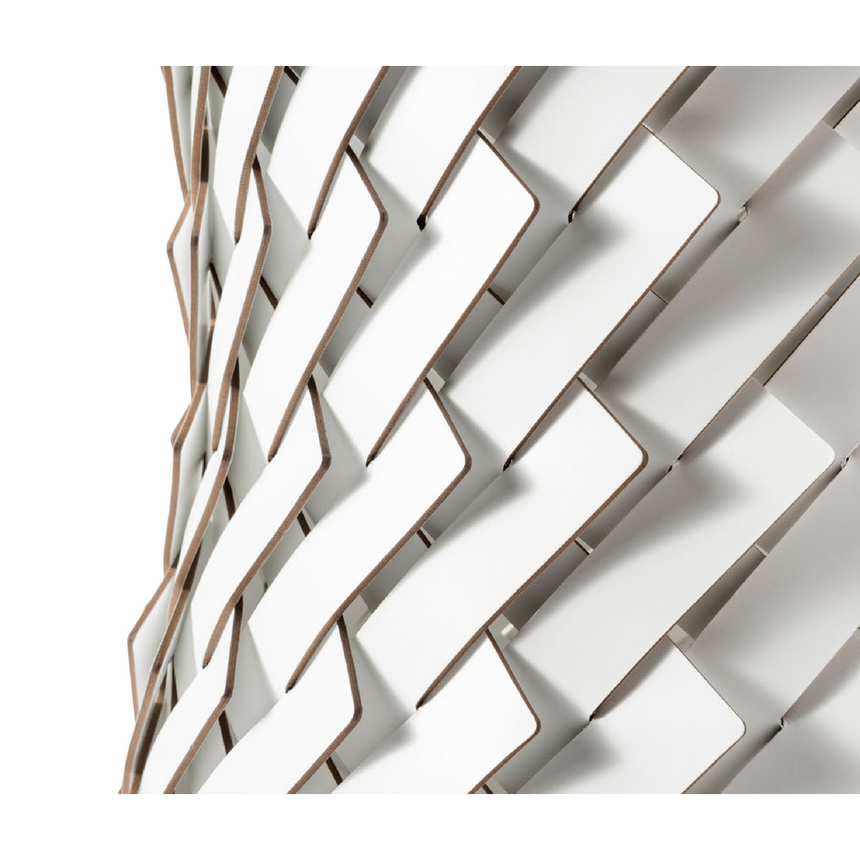 Handwoven Leather Square Basket | Pinetti Almeria | Italianfurniture.com