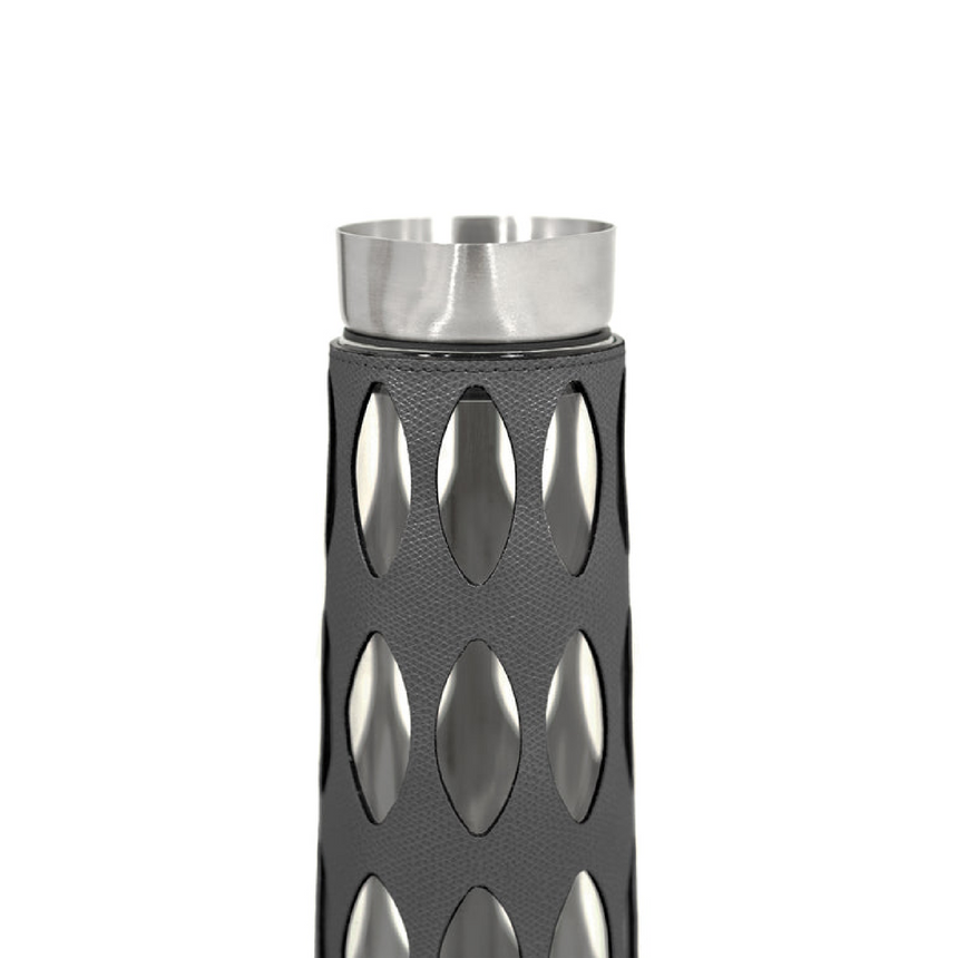 Leather Covered Glass Carafe | Pinetti Marghe | Italianfurniture.com