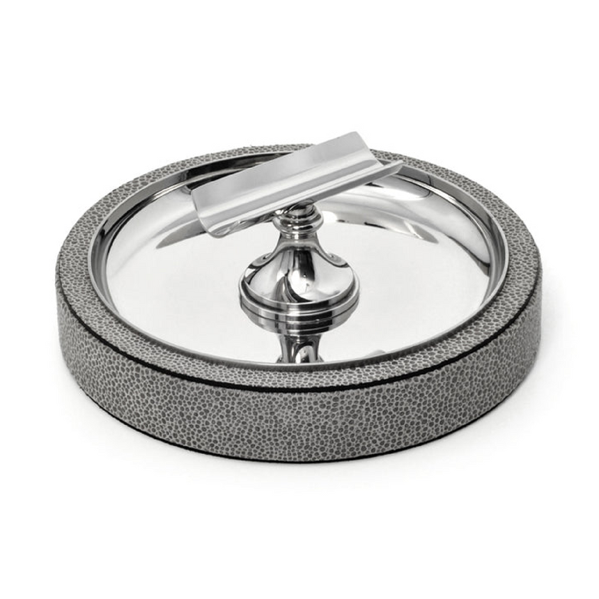 Polished Steel Cigar Ashtray | Pinetti | Italianfurniture.com