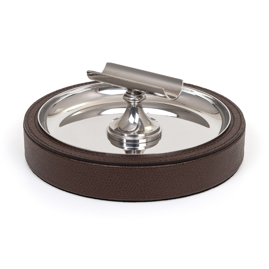 Polished Steel Cigar Ashtray | Pinetti | Italianfurniture.com