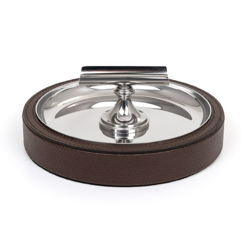 Polished Steel Cigar Ashtray | Pinetti | Italianfurniture.com