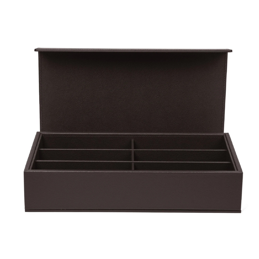 Calf Leather Eyeglasses Box | Pinetti | Italianfurniture.com
