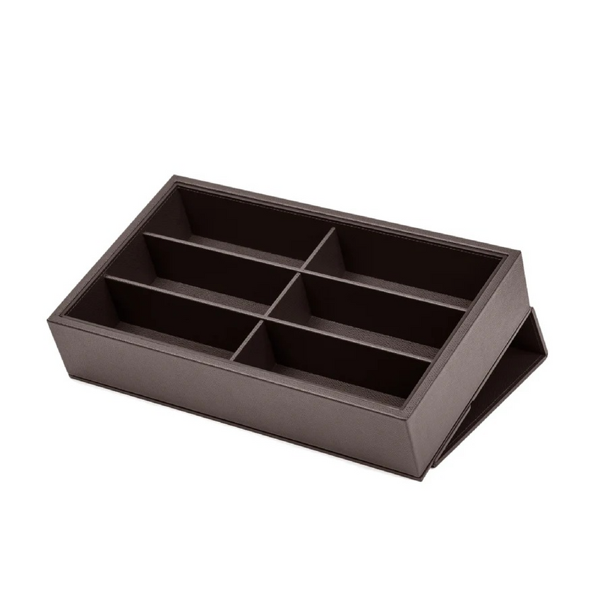 Calf Leather Eyeglasses Box | Pinetti | Italianfurniture.com