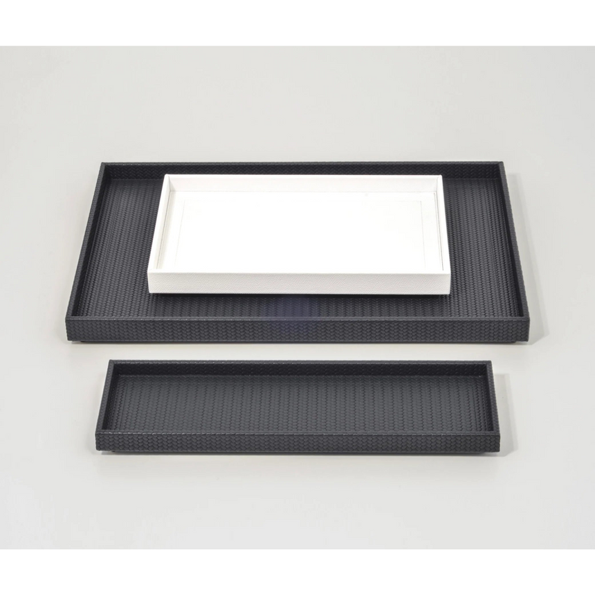 Metal Feet Leather Tray | Pinetti Tudor | Italianfurniture.com