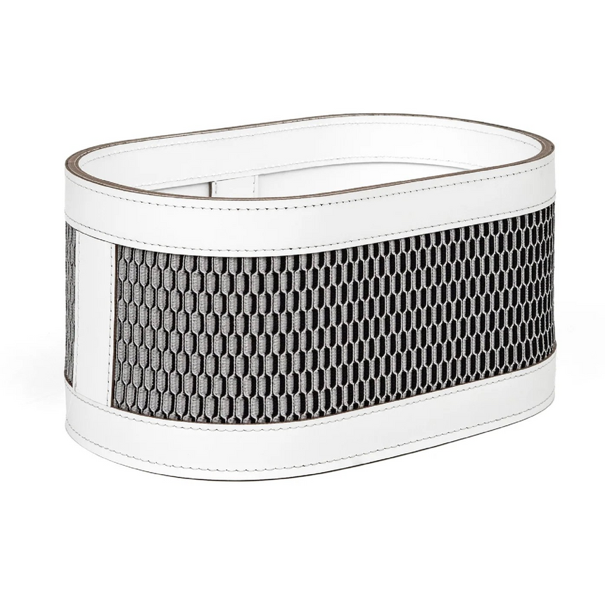 Leather & Cotton Washcloth Holder | Pinetti Nadia | italianfurniture.com