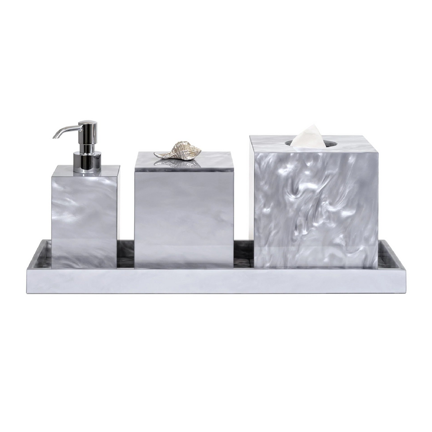 Rectangular Tray Bathroom Set | Pinetti Bea | Italianfurniture.com