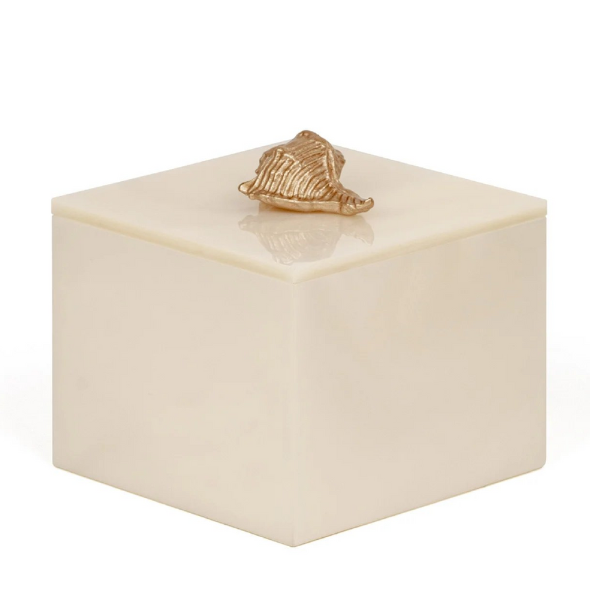 Shell Handle Cotton Pad Holder | Pinetti Bea | Italianfurniture.com