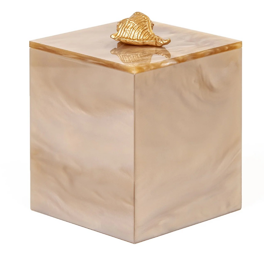 Shell Handle Cotton Pad Holder | Pinetti Bea | Italianfurniture.com