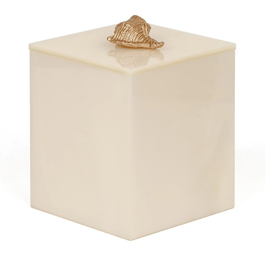 Shell Handle Cotton Pad Holder | Pinetti Bea | Italianfurniture.com