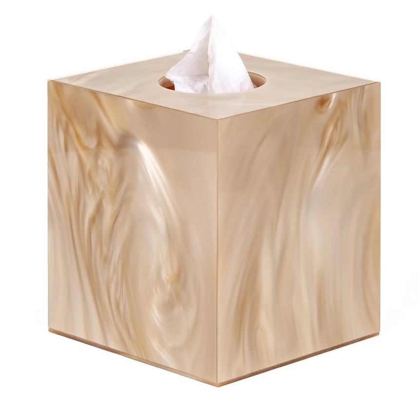 Handcrafted Cube Tissue Box | Pinetti Bea | Italianfurniture.com