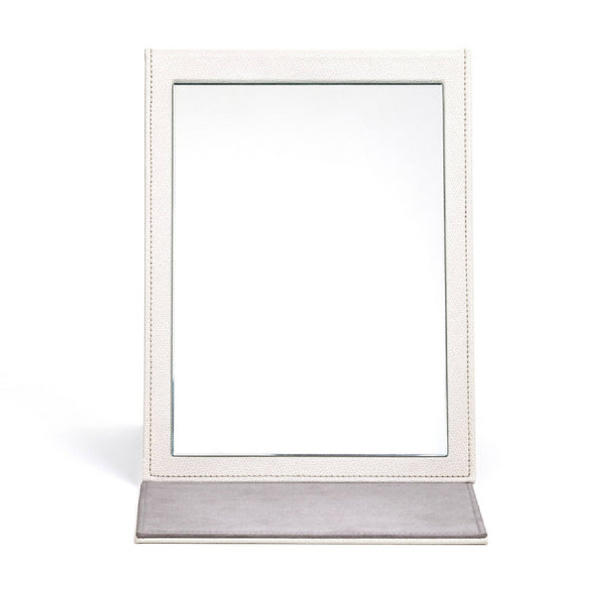 Leather Table Mirror | Pinetti | Italianfurniture.com